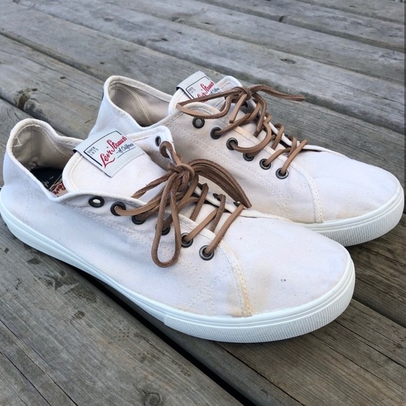 Vintage & Retro Men’s Levi’s Vulca Retro Low Top Canvas Sneakers Size 12 (EUC) - Picture 2 of 8